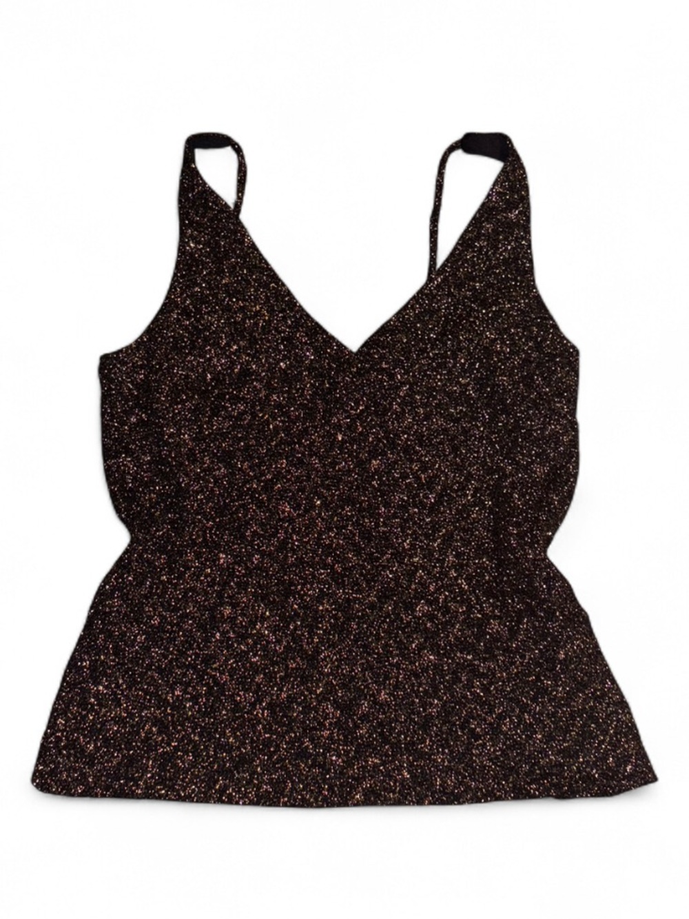 Heart Moon Star Vintage Glitter Tank Top
